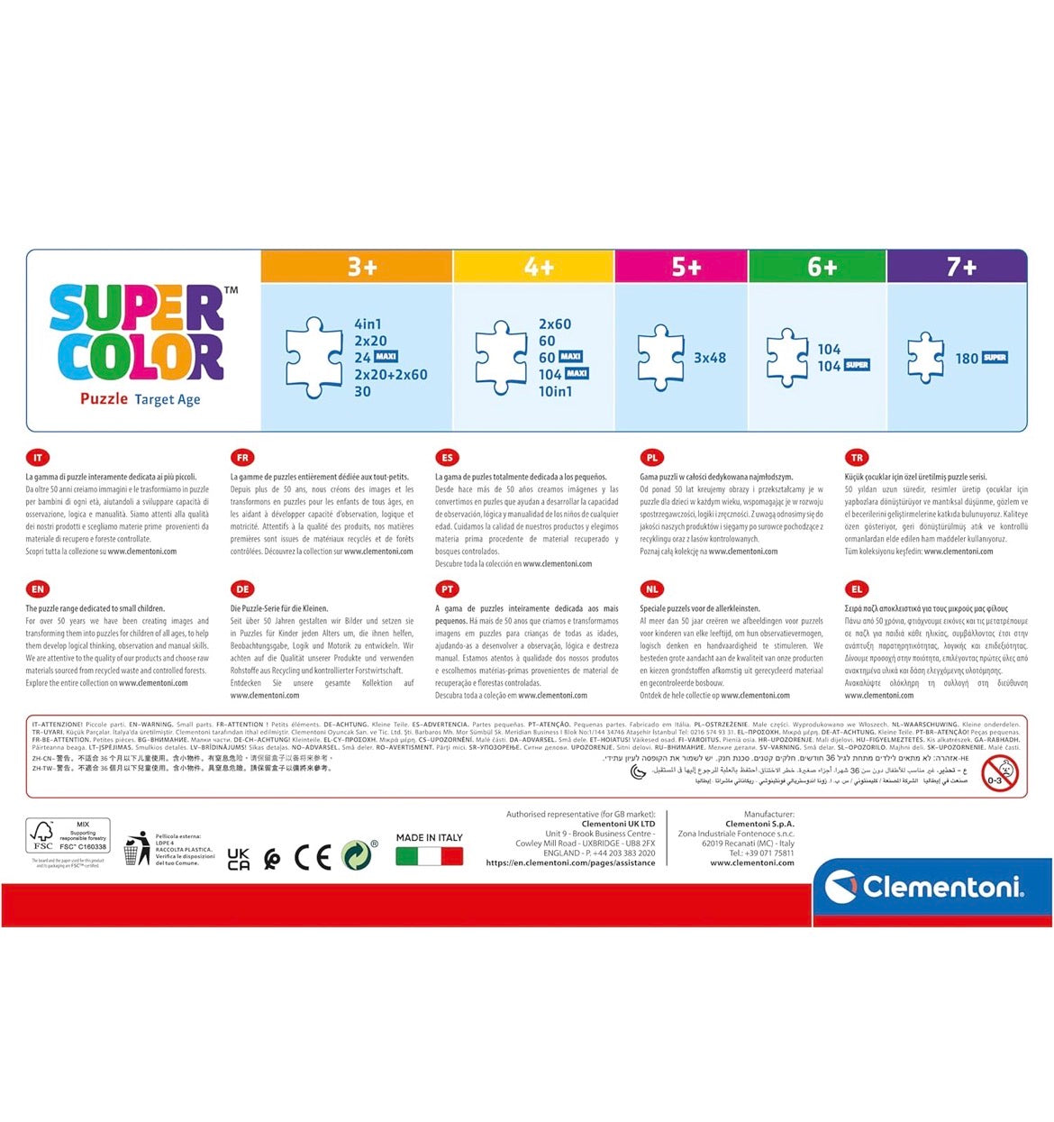 Clementoni - 28527 - Supercolor Puzzle - Marvel Spidey And His Amazing Friends - 24 Maxi Pezzi - Puzzle Bambini 3 Anni, Puzzle Cartoni Animati, Made In Italy
